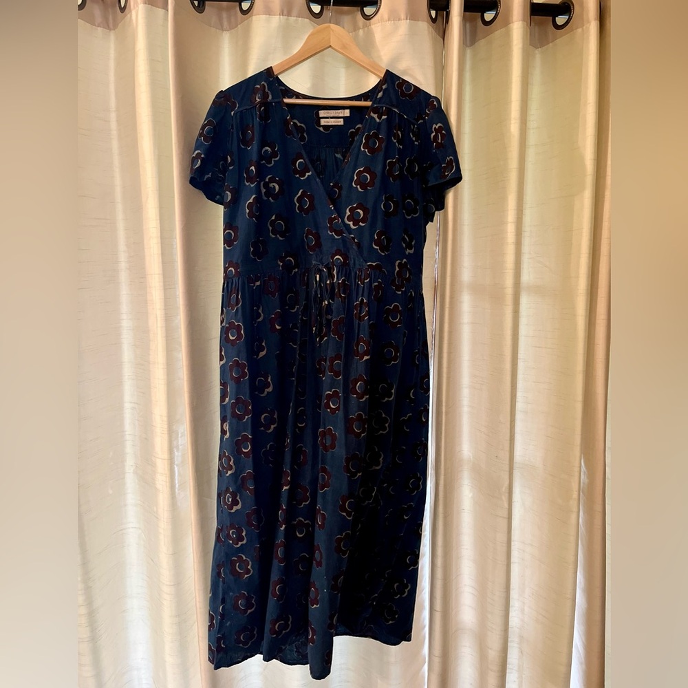 Christy Dawn floral Blue Dress